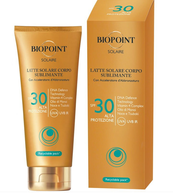 BIOPOINT SOLARI - Latte Solare Corpo Sublimante