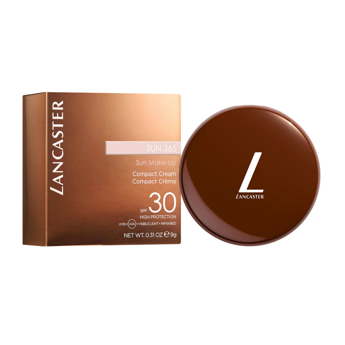 LANCASTER 365 - Sun Compact Fondotinta Compatto Spf30 3 Golden Glow