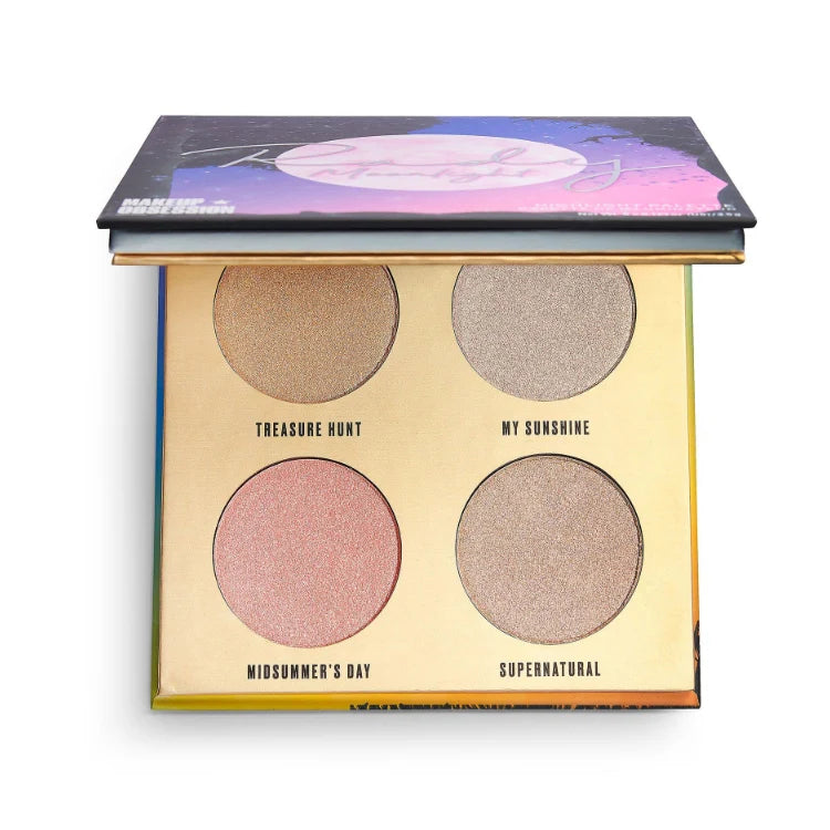 REVOLUTION ILLUMINANTE - Makeup Obsession - Rady Moonlight/Sunlight- Highlighter Palette