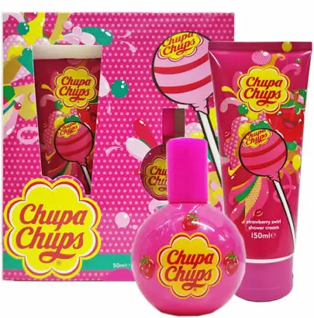 CHUPA CHUPS STRAWBERRY DUO COFANETTO CON EDT E SHOWER CREAM