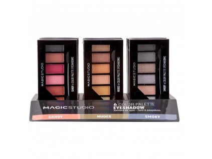 Magic Studio 6 color palette eyeshadow