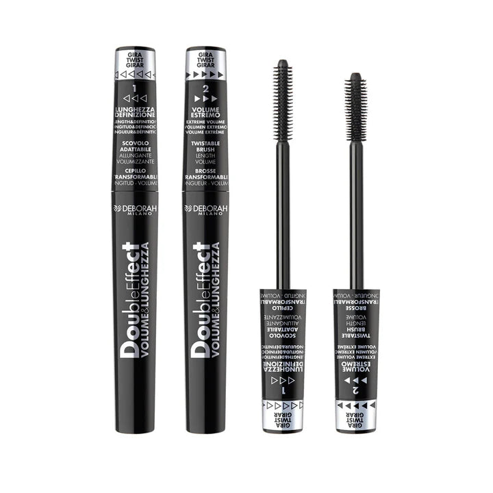 MASCARA DEBORAH MILANO - Double Effect volume & length