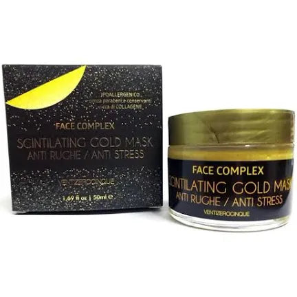 FACE COMPLEX - Maschera viso gold