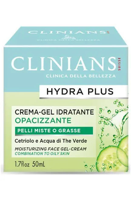 CLINIANS HYDRA PLUS - Crema Gel Idratante e Opacizzante