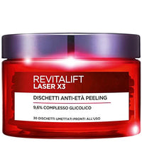 L’OREAL PARIS - Revitalift Laser X3 Dischetti Viso Anti-Età Antirughe Peeling