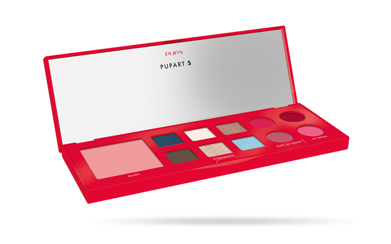 Pupart S
Palette Make-up per trucco viso, occhi e labbra n.002