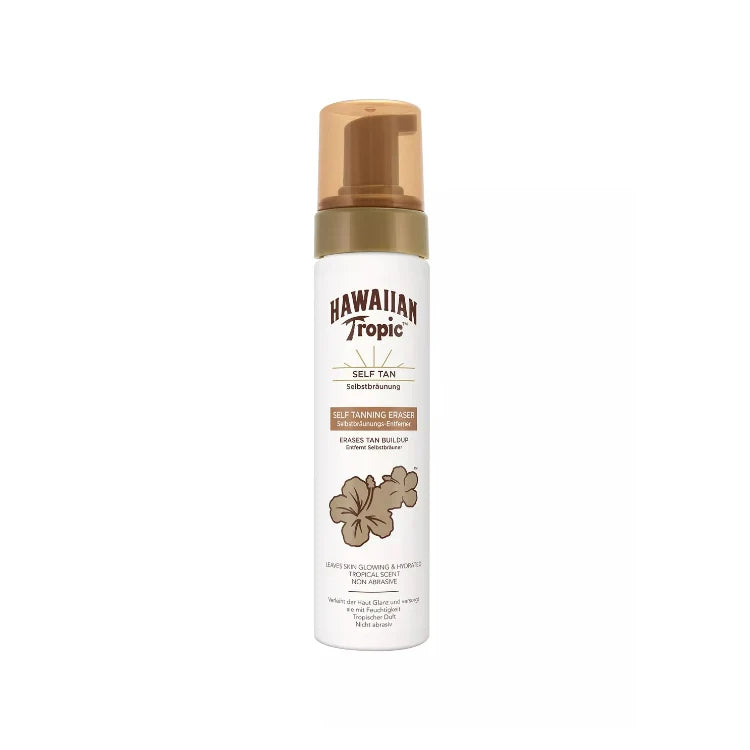 HAWAIIAN TROPIC - Self Tan - Self Tanning Eraser - Leaves Skin Glowing & Hydrated - Tropical Scent Non Abrasive