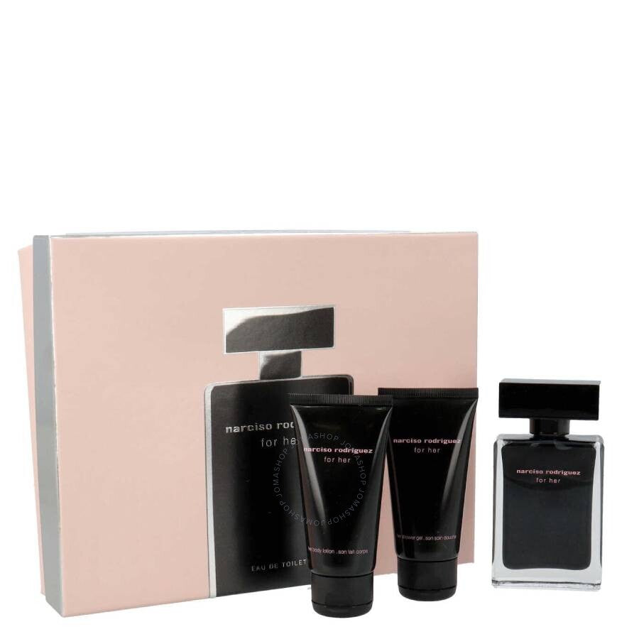 NARCISO RODRIGUEZ - Cofanetto For Her - Eau De Toilette 50 Ml + Body Lotion 50 Ml + Shower Gel 50 Ml