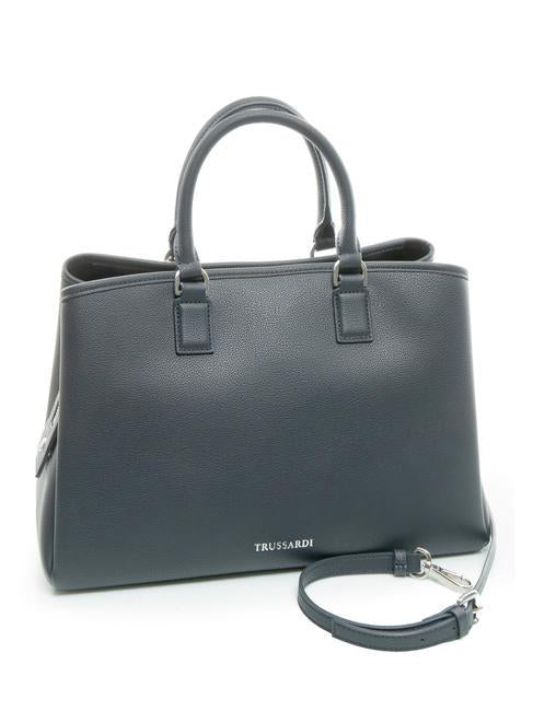 TRUSSARDI NEW IRIS Borsa a mano con tracolla colore blue navy