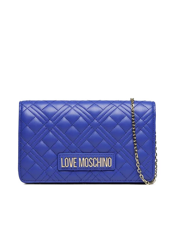 LOVE MOSCHINO POCHETTE - blue oceano