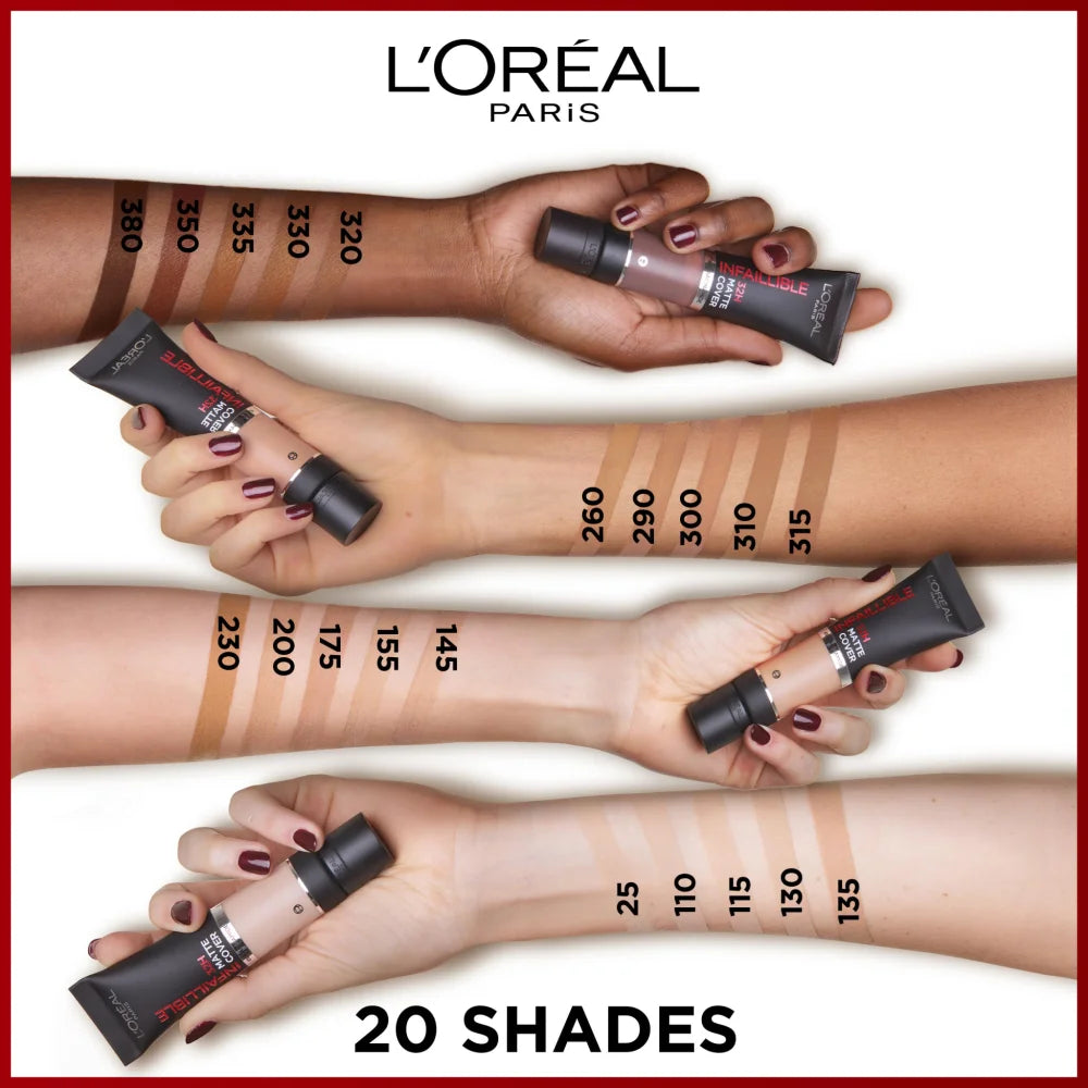 L’ORÉAL PARIS - Fondotinta Infaillible 32H Matte Cover