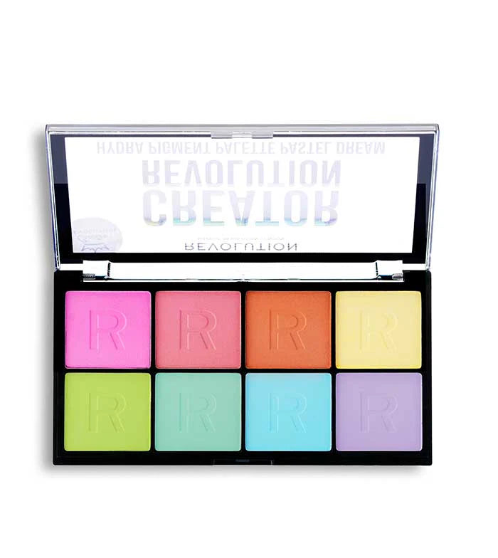 REVOLUTION PALETTE - Creator - Palette di ombretti Hydra Pigment Palette - Pastel Dream