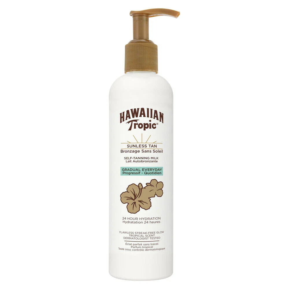 HAWAIIAN TROPIC SELF TAN GRADUAL - Latte Autoabbronzante graduale idratante 290ml