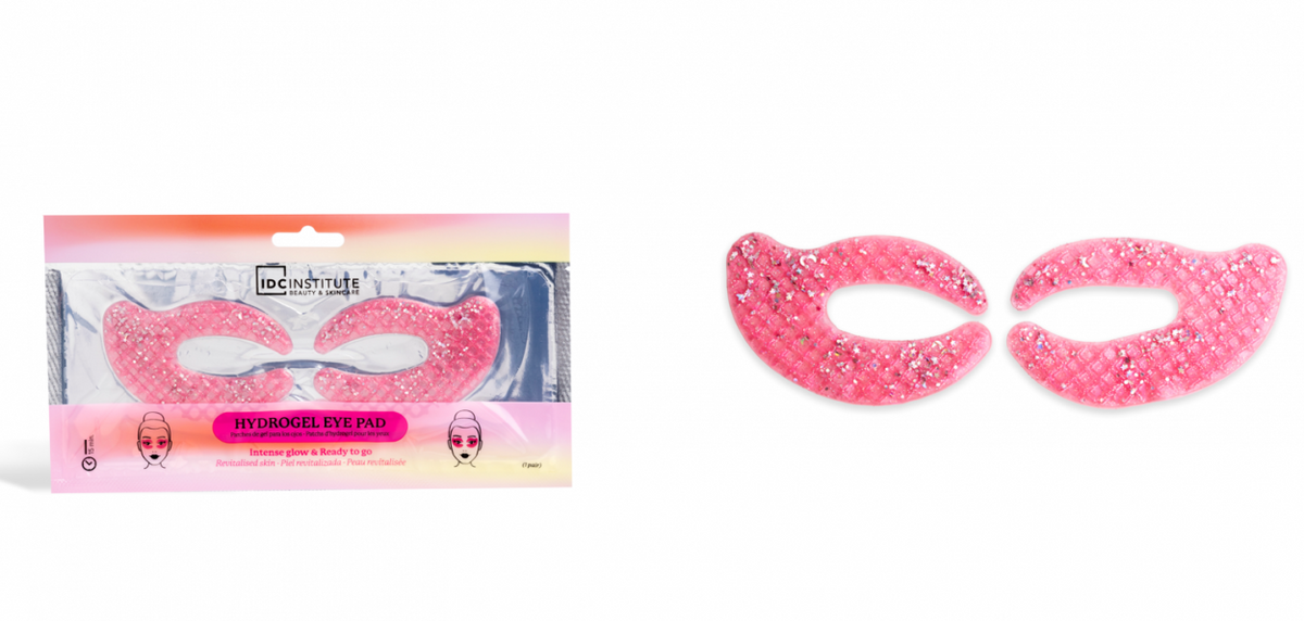 IDCINSTITUTE - c shaped glitter eye pads pink