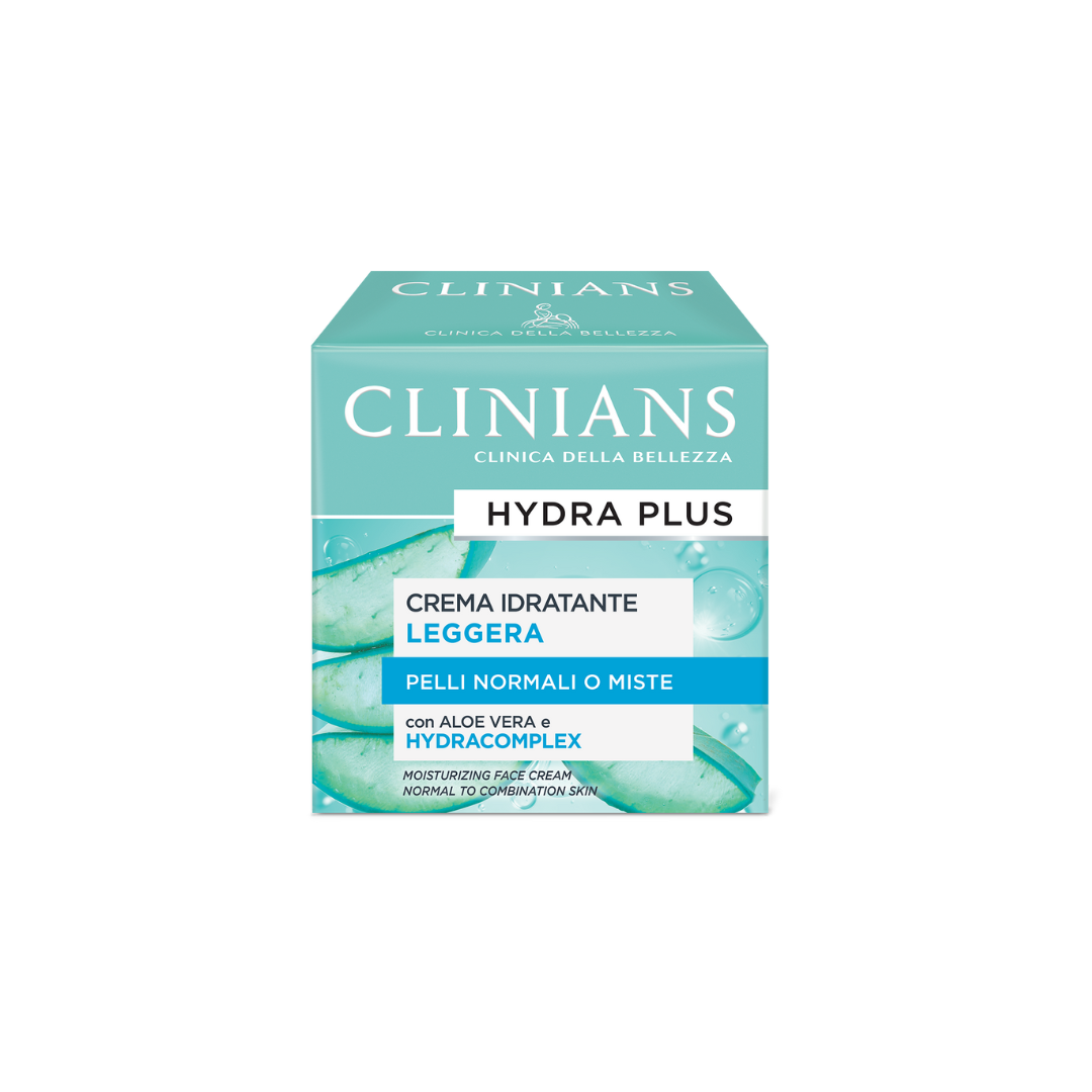 CLINIANS HYDRA PLUS - Crema Idratante Leggera