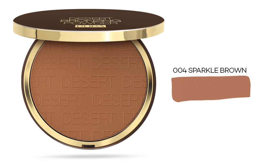 PUPA MILANO - Desert Bronzing Powder - Terra compatta effetto abbronzante, maxi formato.